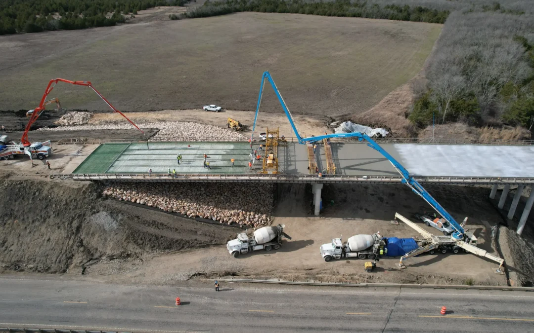 Lake Ralph Hall Construction Reaches Another Milestone