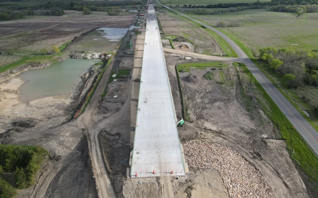Lake Ralph Hall:  One Year After Groundbreaking