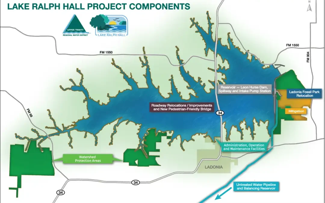 Fannin County Commissioners Court Approves Lake Ralph Hall Comprehensive Plan