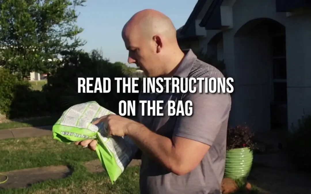 How to Fertilize My Lawn