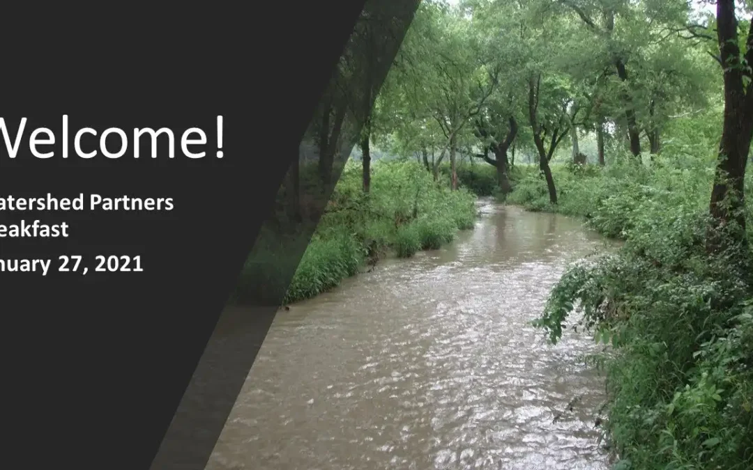 Virtual Watershed Partners Breakfast – January 27, 2021