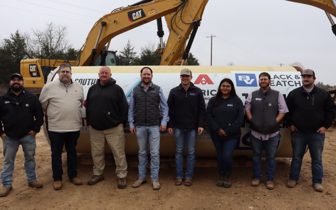 Lake Ralph Hall Pipeline Nearing Completion
