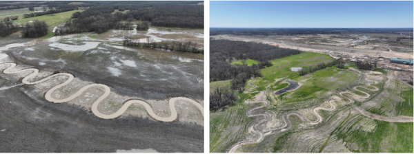 Streams are flowing! Plus, crews connect the lake pipeline to customers