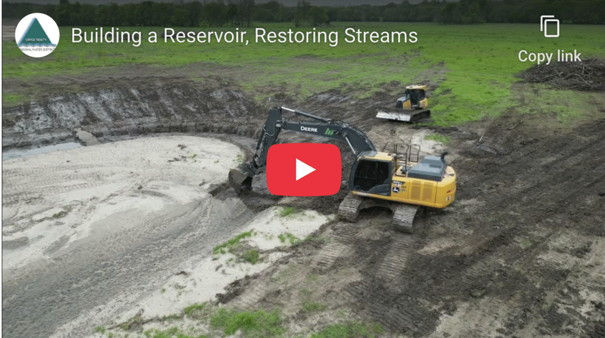 Lake Ralph Hall Stream Mitigation Video
